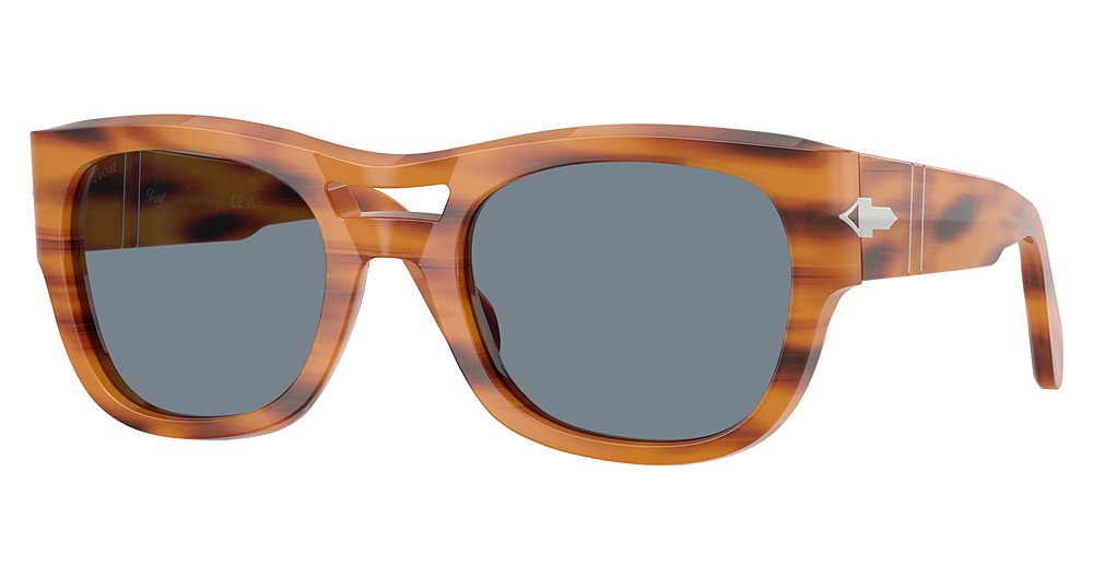 STRIPED BROWN / LIGHT BLUE