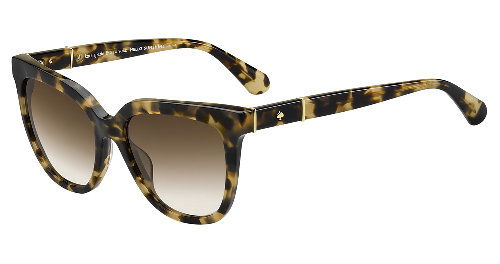 Kate Spade Kahli/S square sunglasses in Dkhavana/Brown Gradient