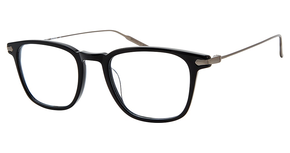 Modo DEVOE round eyeglasses in Black