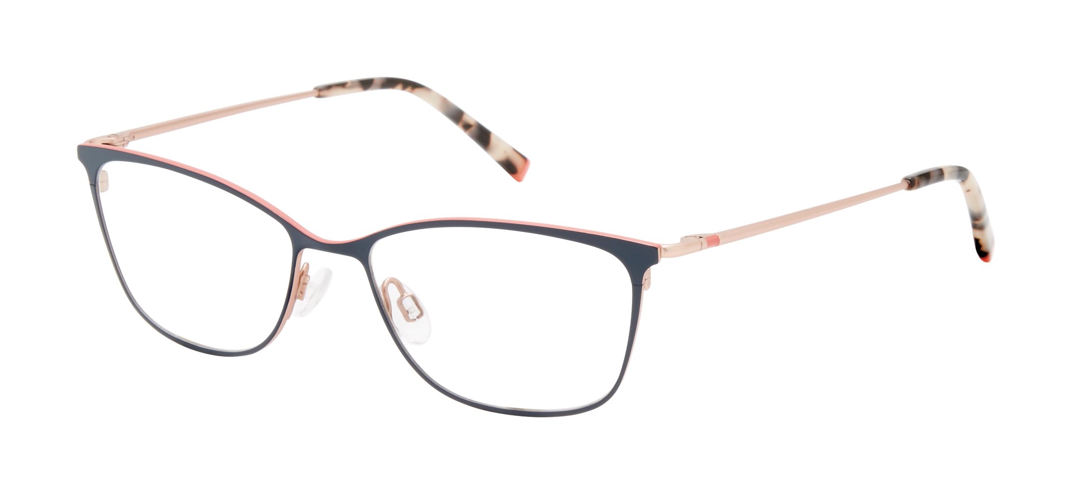 NAVY/ROSE GOLD