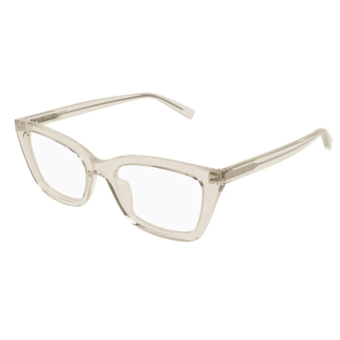 Saint Laurent SL 911 cateye eyeglasses in Beige