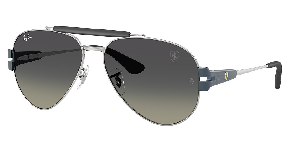 Ray-Ban RB3762M sunglasses in Silver/Grey Gradient