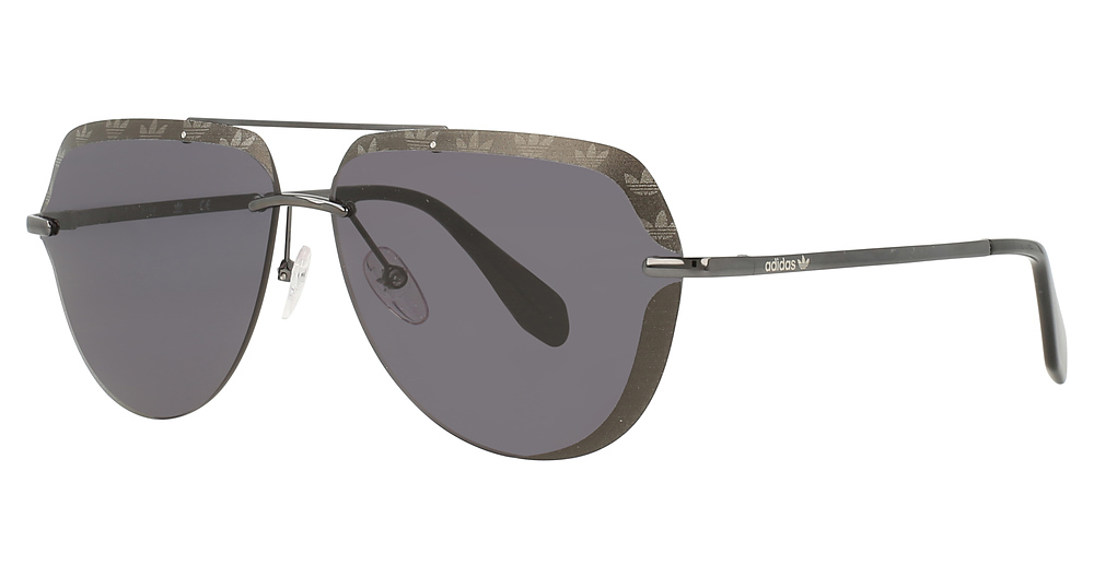 shiny gunmetal / smoke