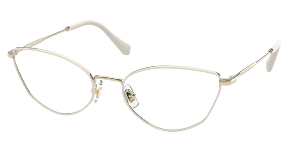 Miu Miu MU 51SV cateye eyeglasses in Ivory