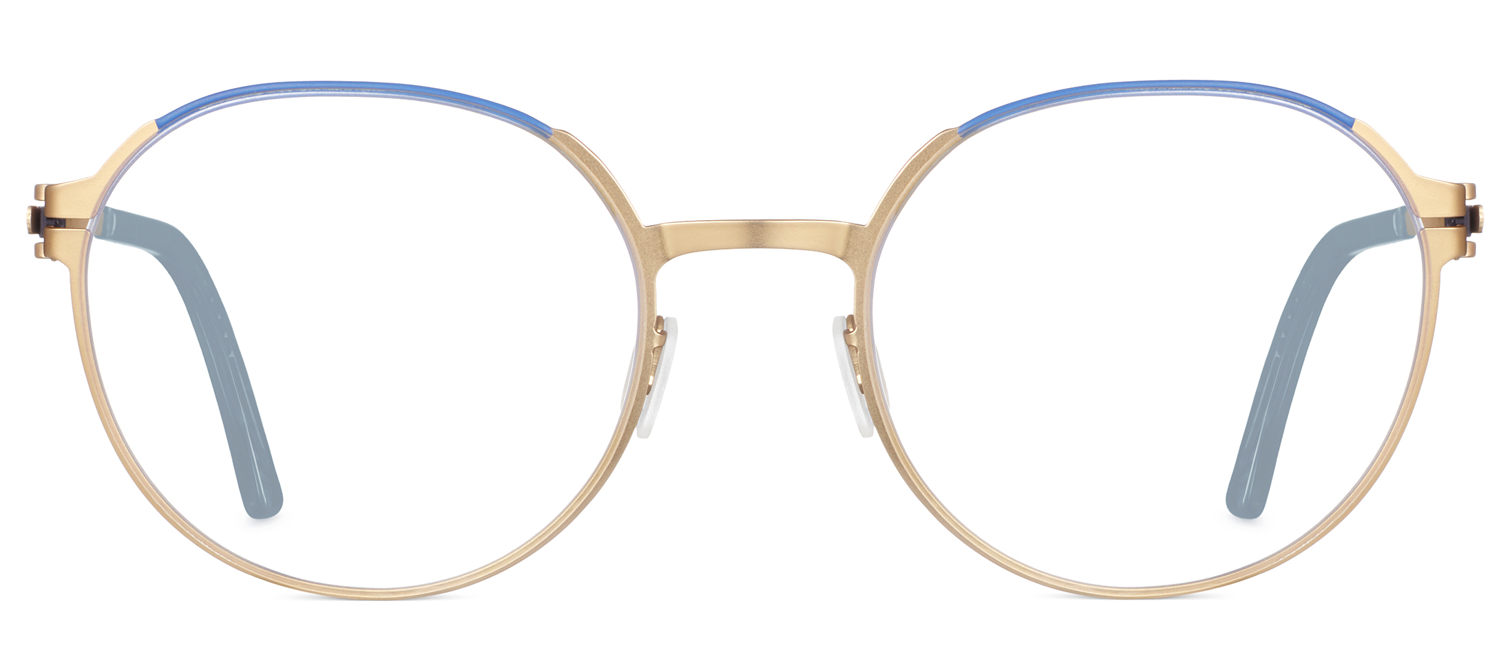 14kt Gold Matte/cobalt 60M/44A