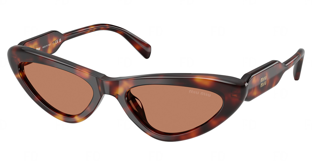 Miu Miu MU B11SU cateye sunglasses in Havana/Brown