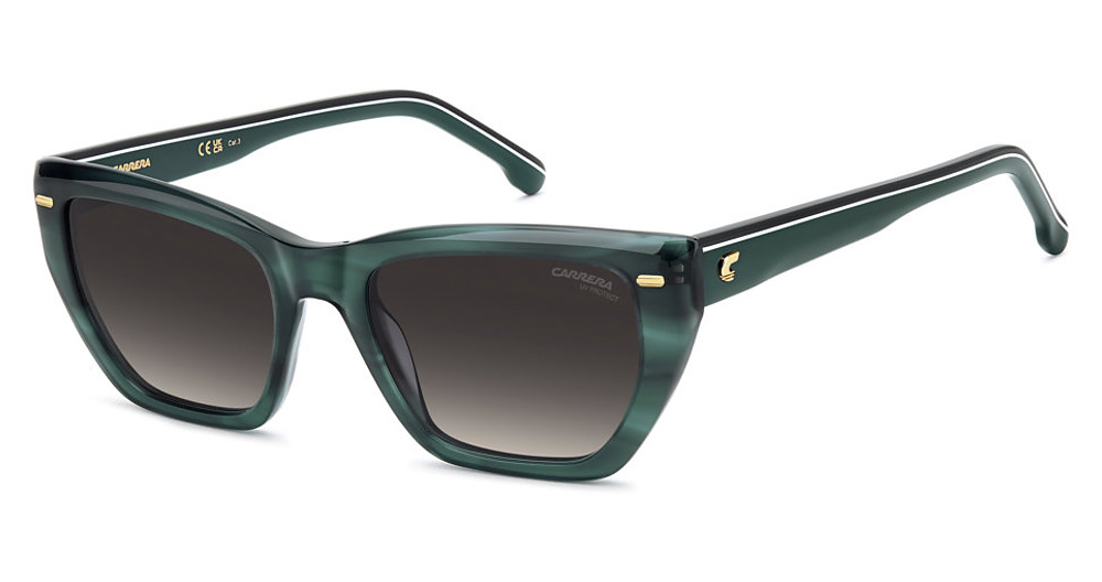 GREEN HRN / DARK GREY SHADED