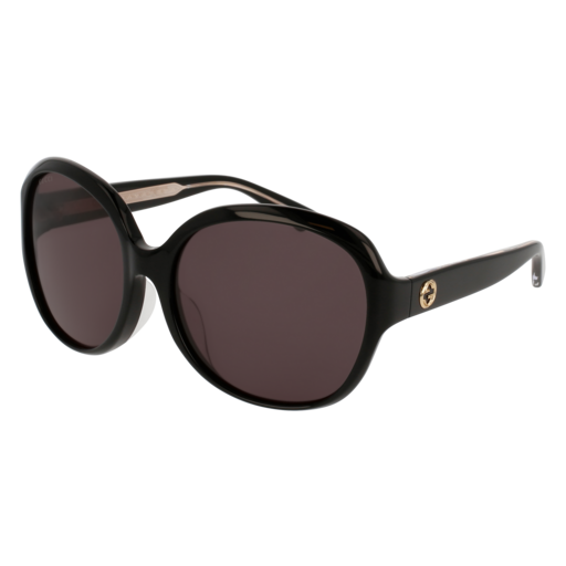 Gucci GG0080SK round sunglasses in Black