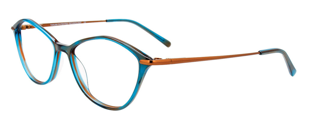 Dark Teal & Brown Marbled & Matt Brown/Matt Brown