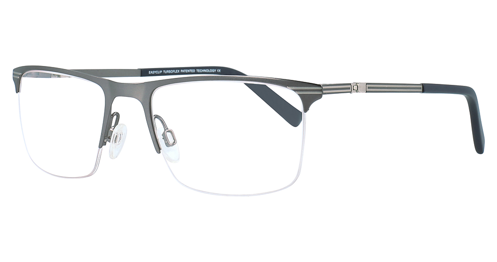 Satin Dark Grey & Silver