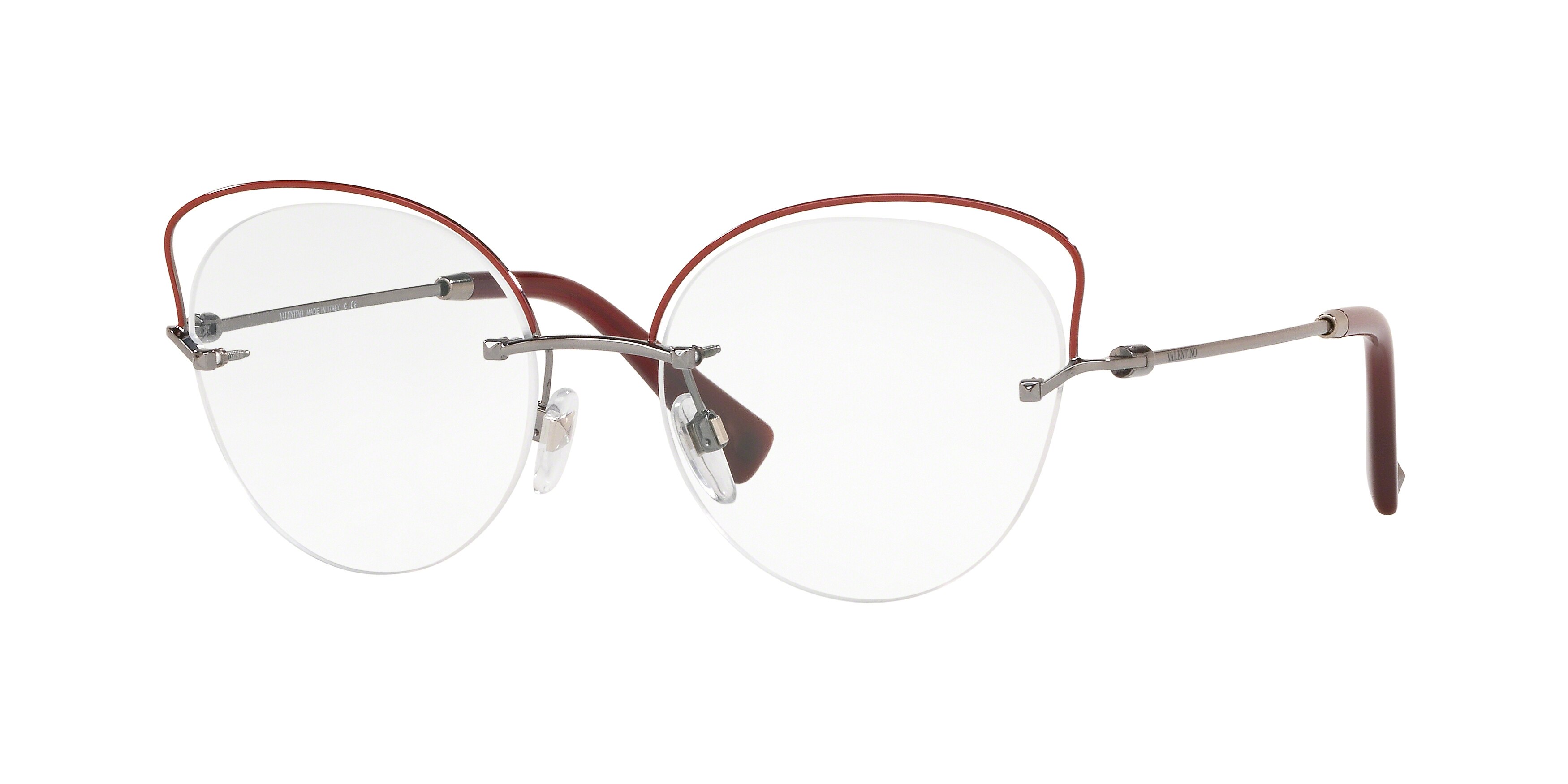 GUNMETAL/RED