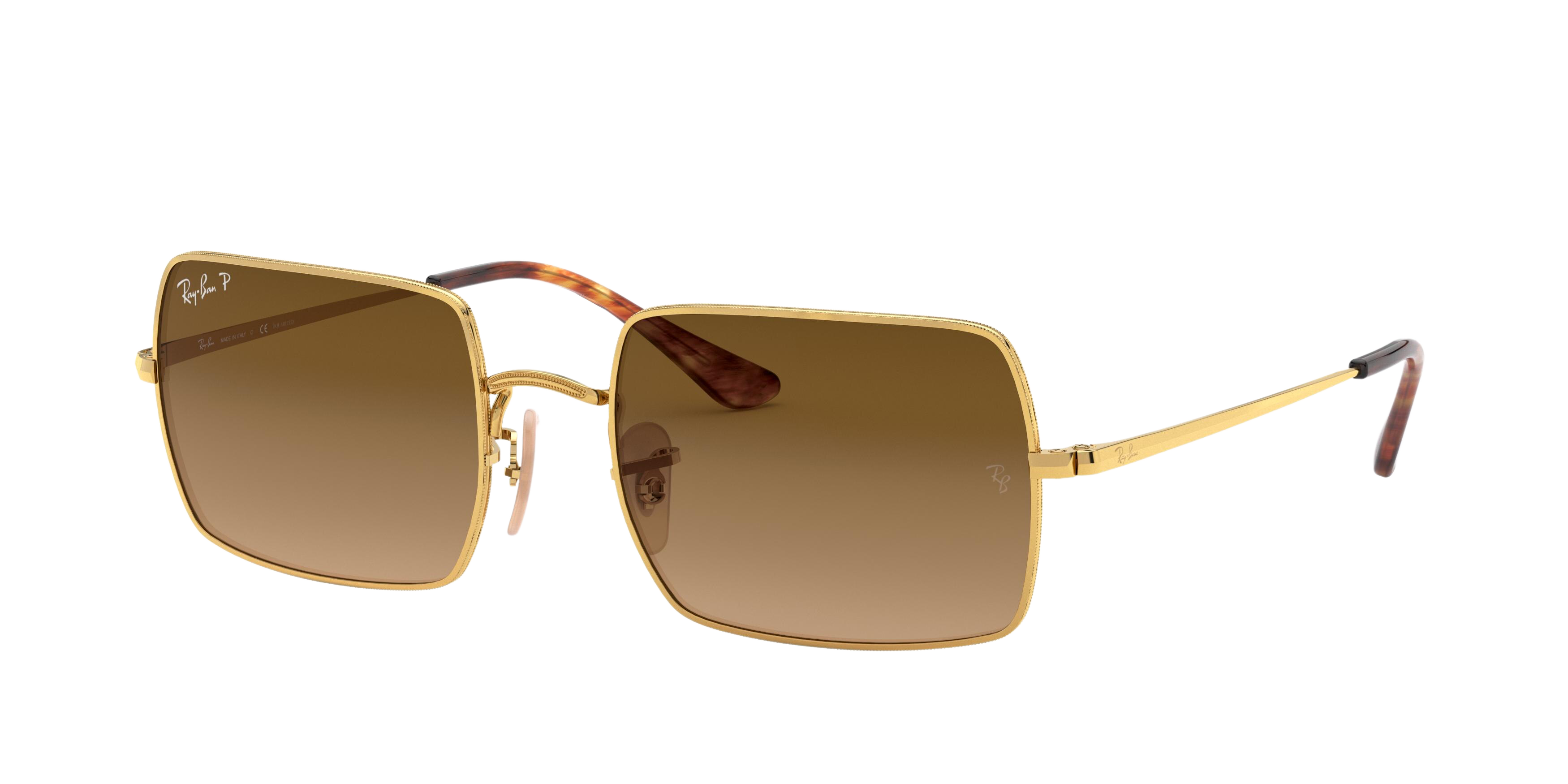 Ray-Ban RB1969 rectangle sunglasses in Gold