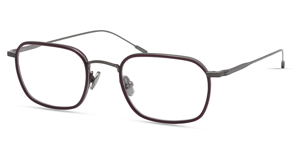 BRUSHED GUN / BURGUNDY