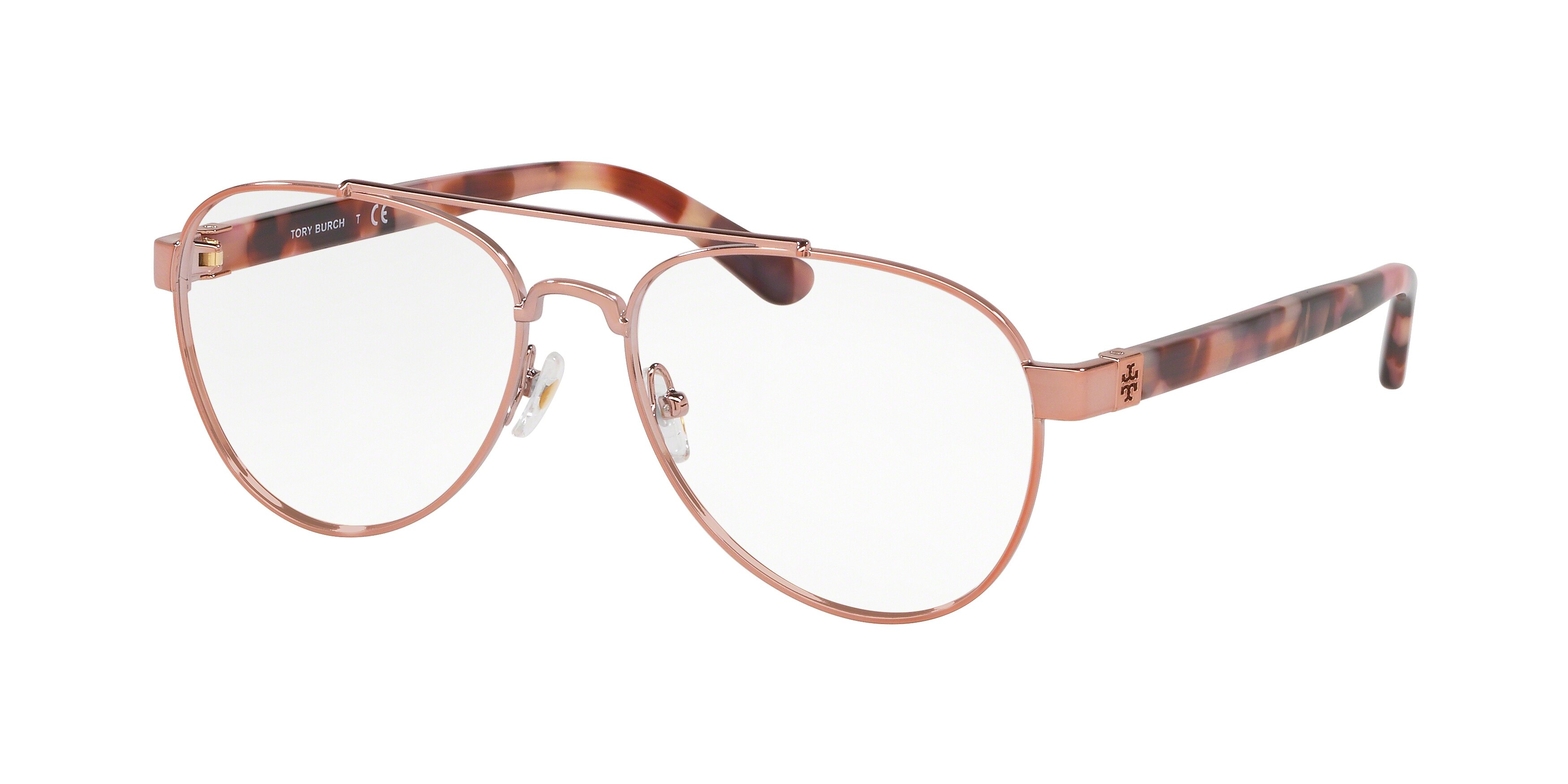 SHINY ROSE GOLD METAL