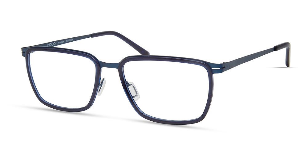 Modo 4556A rectangle eyeglasses in Navy