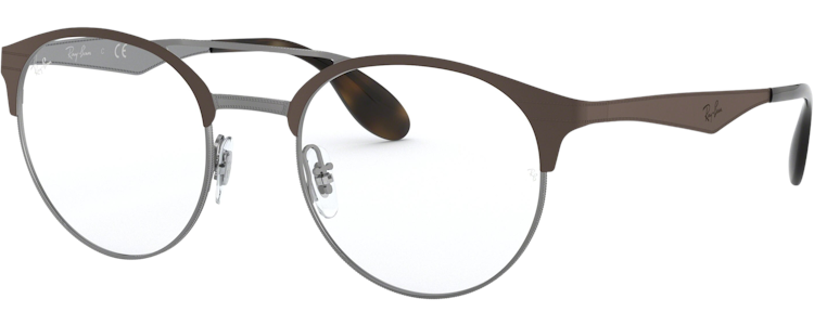 GUNMETAL/MATTE BROWN