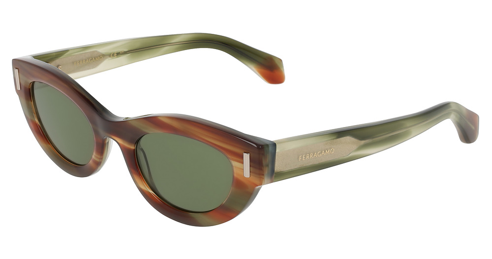 STRIPED BROWN GREEN