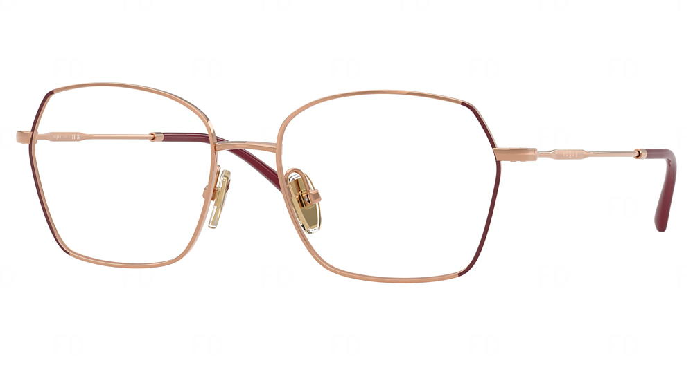 TOP BORDEAUX/ROSE GOLD