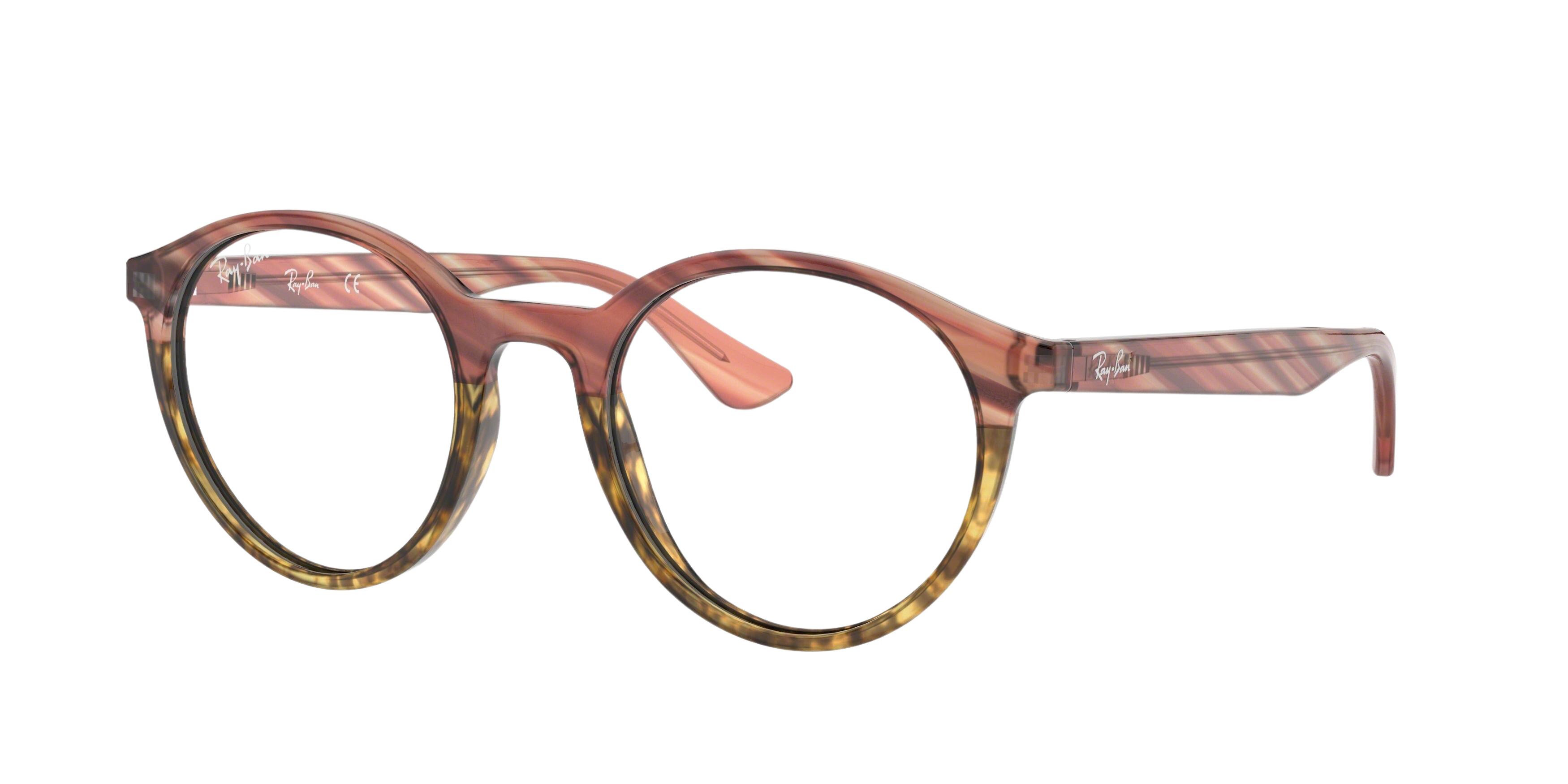 PINK GRADIENT STRIPED BEIGE