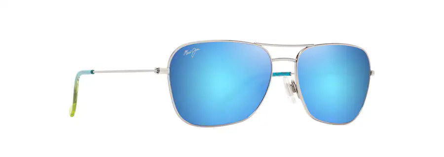 MJRX Shiny Silver w/Blue & Green / MJRX