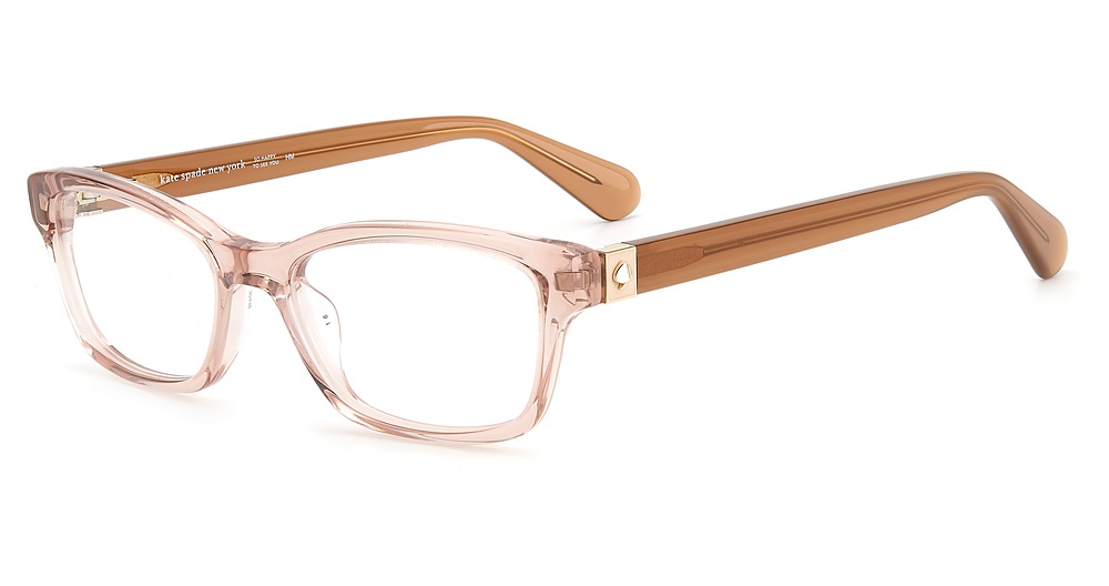 Kate Spade RENNE rectangle eyeglasses in Beige