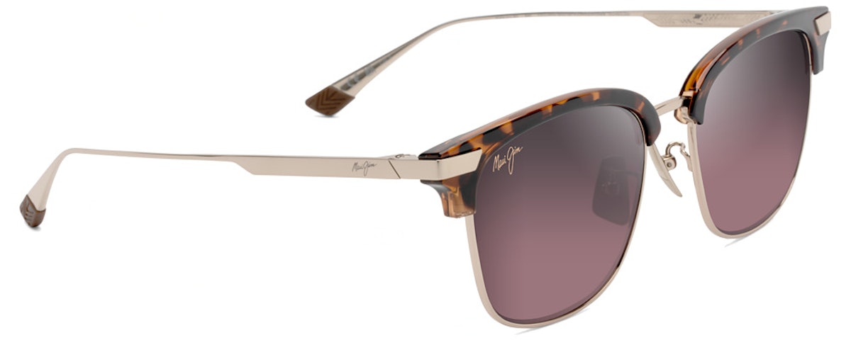 Shiny Dark Havana w/ Gold / Maui Rose