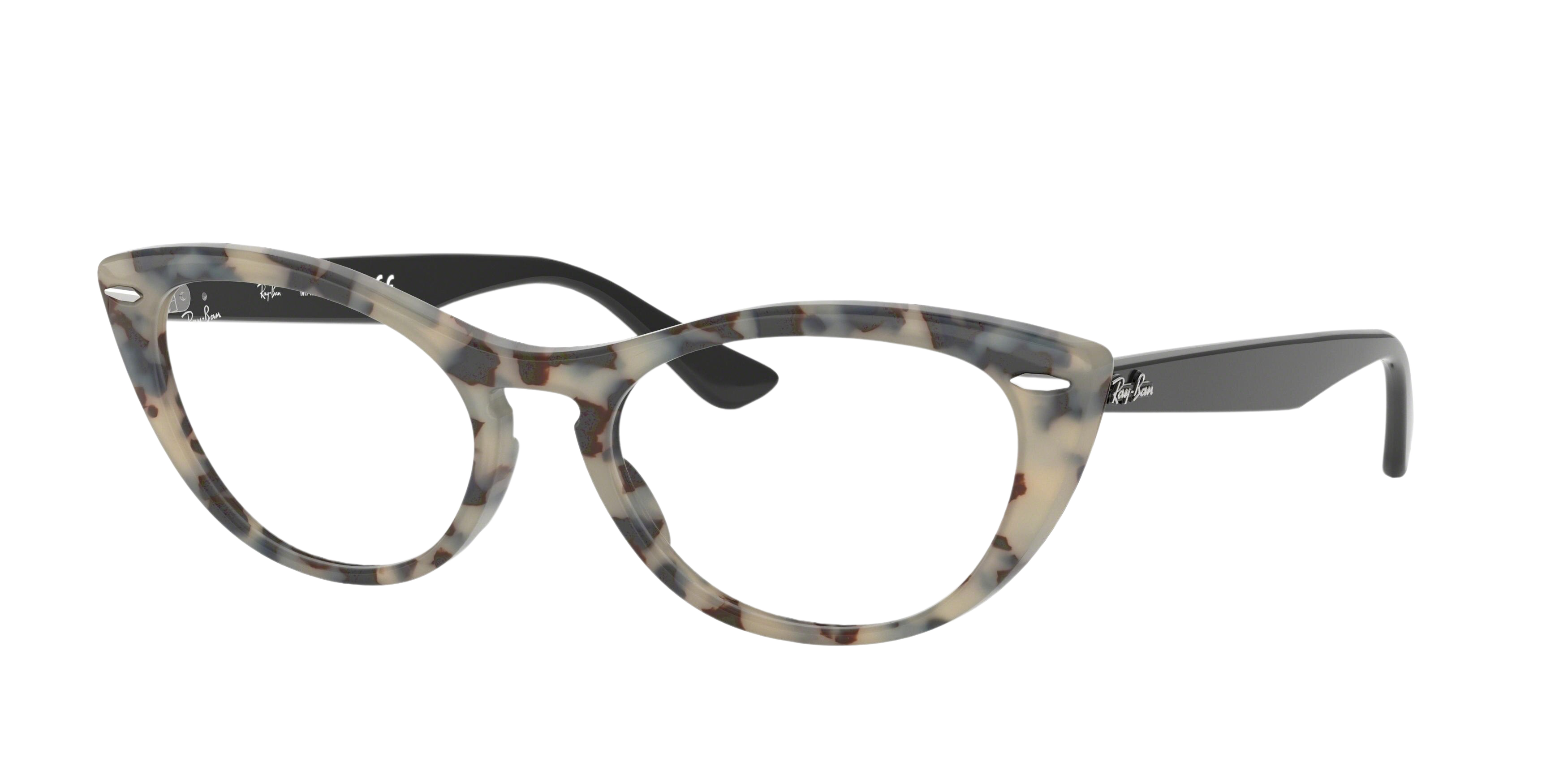 Ray-Ban RX4314V cateye eyeglasses in Beige Havana