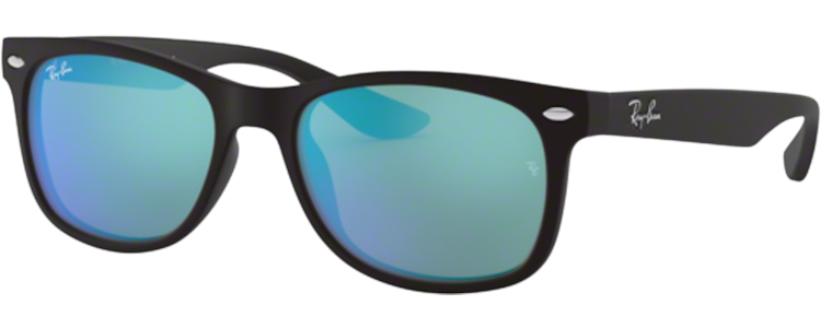 MATTE BLACK / BLUE FLASH