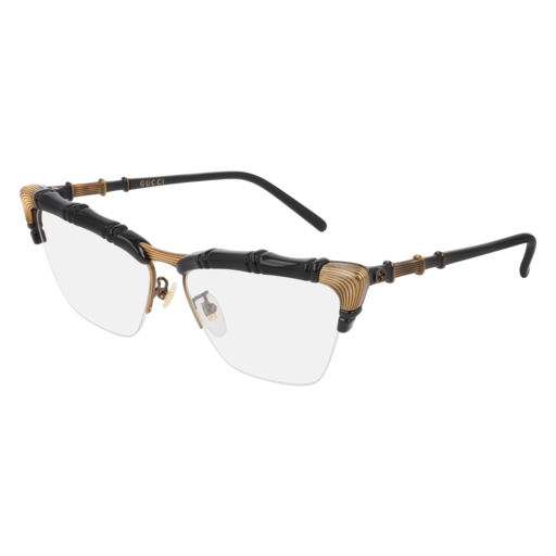 Gucci GG0660O rectangle sunglasses in Black