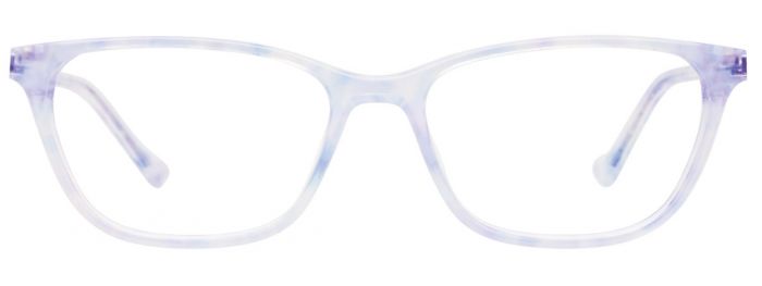 Blue Transparent Pearl Effect & Light Lilac