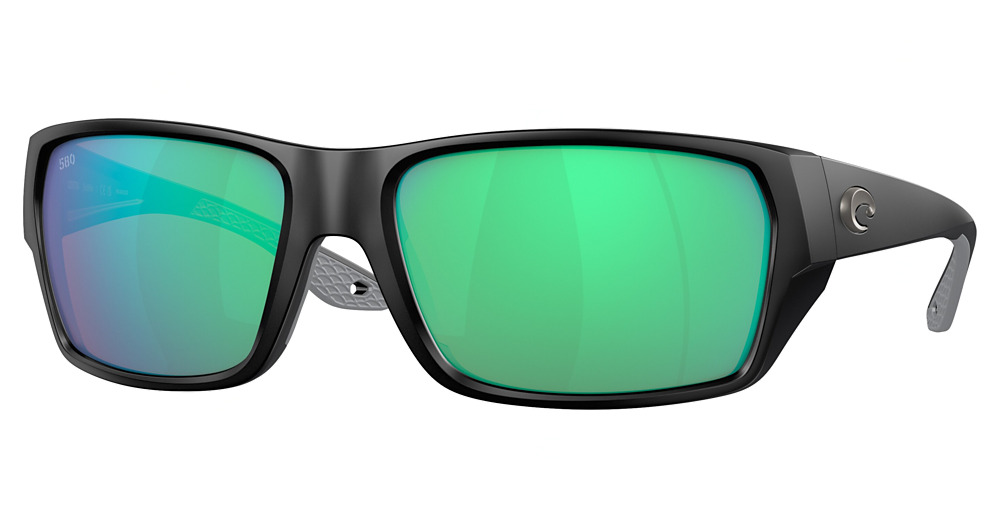 MATTE BLACK / GREEN MIRROR 580G