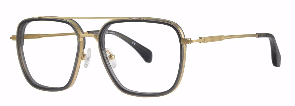 DRK GREY/GOLD