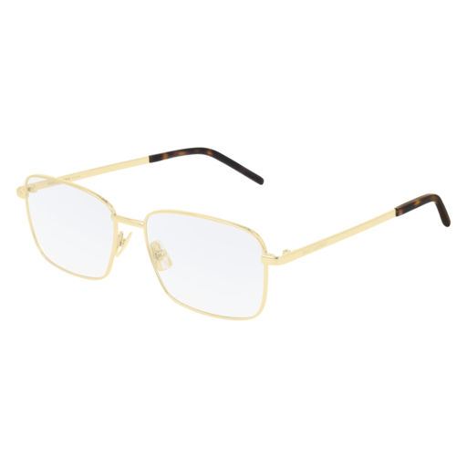Saint Laurent SL 330 rectangle sunglasses in Gold