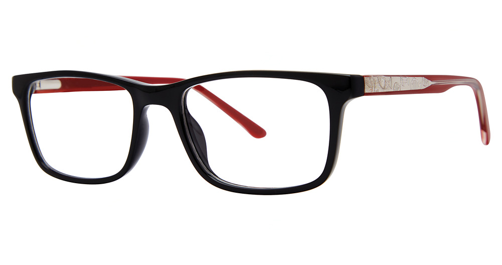 Black/Red/Crystal