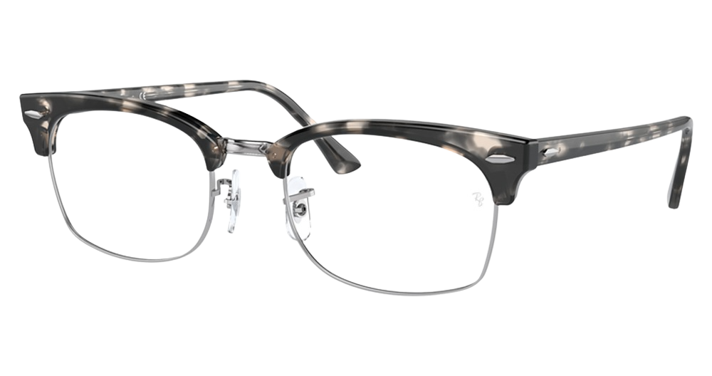 Ray-Ban RX3916V CLUBMASTER SQUARE square eyeglasses in Grey Havana