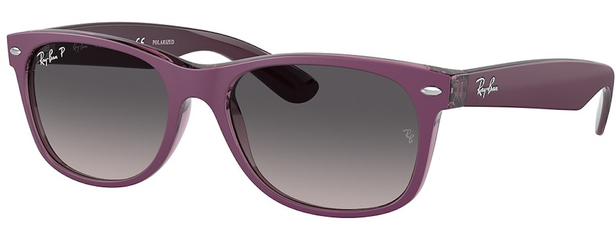 MATTE VIOLET ON TRANSPAR / GREY GRADIENT POLAR