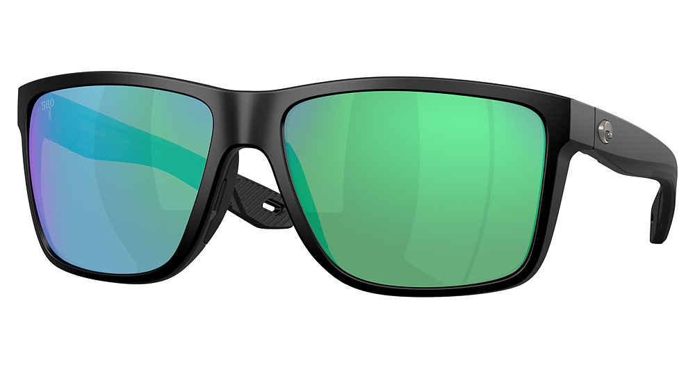 MATTE BLACK / GREEN MIRROR 580G