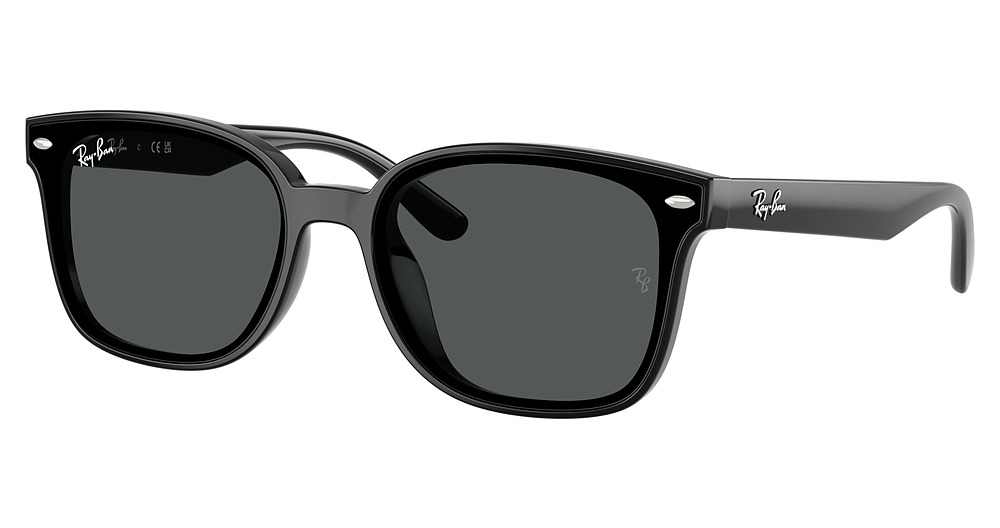 Ray-Ban RB4461D square sunglasses in Black/Dark Grey