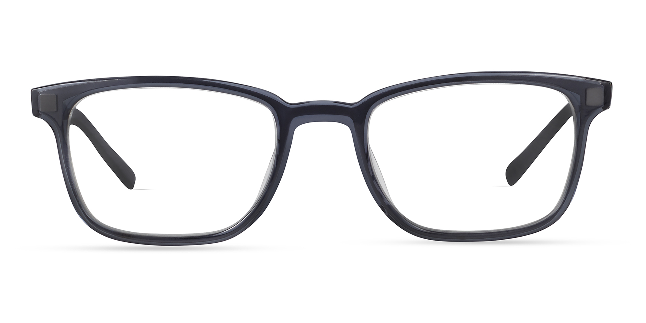 Modo 6613 rectangle eyeglasses in Blue Crystal