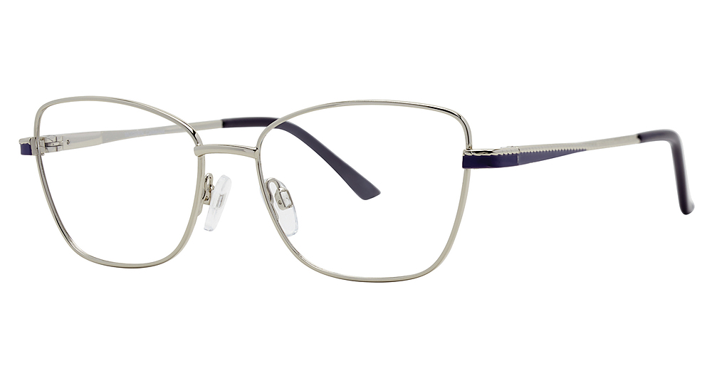 Silver/Navy