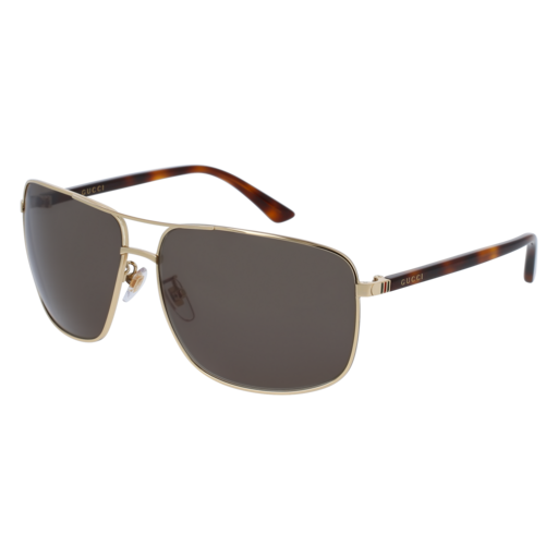 Gucci GG0065SK aviator sunglasses in Gold