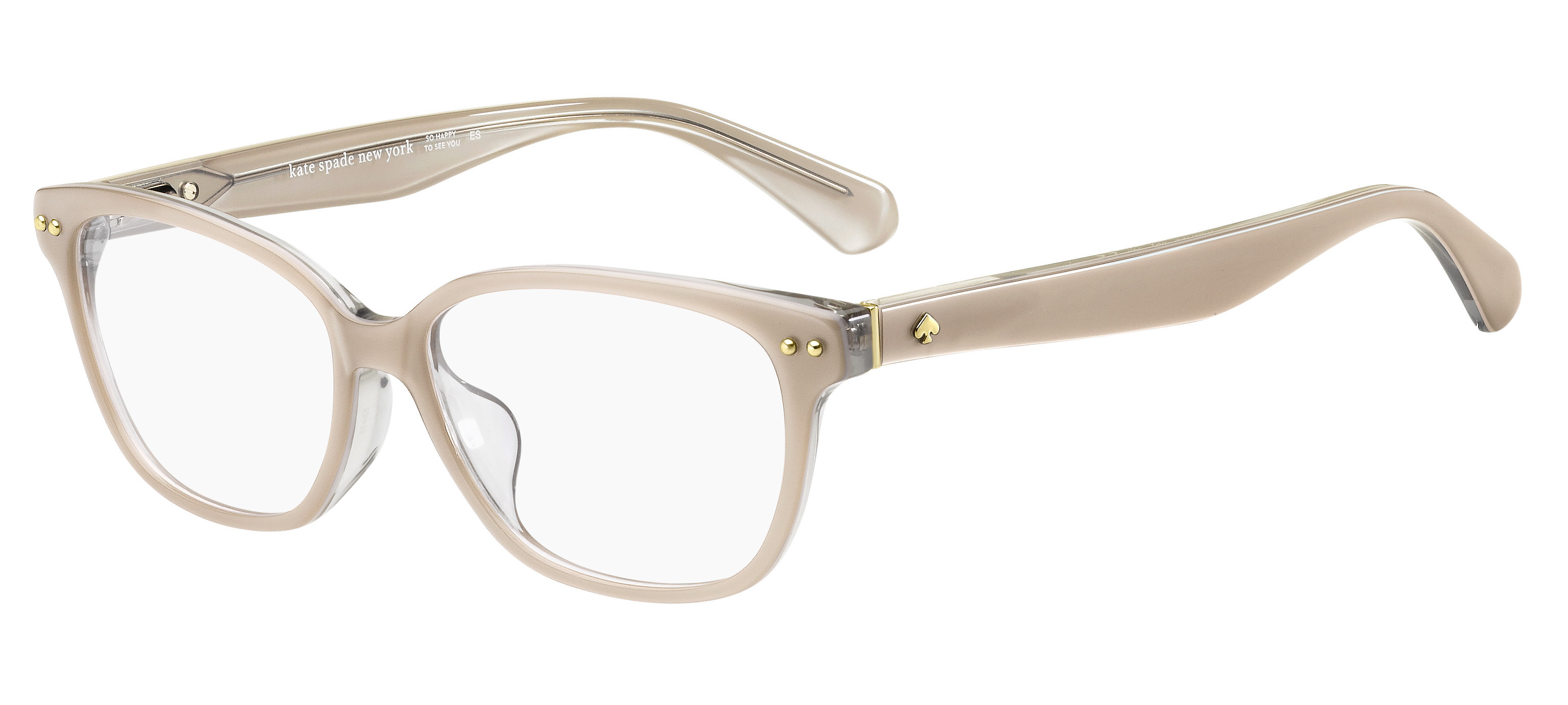 Kate Spade Aurelia/F rectangle eyeglasses in Grey