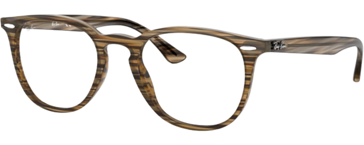 BROWN GREY STRIPPED