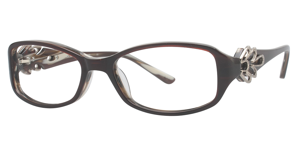 Drk Brown & Light Gold