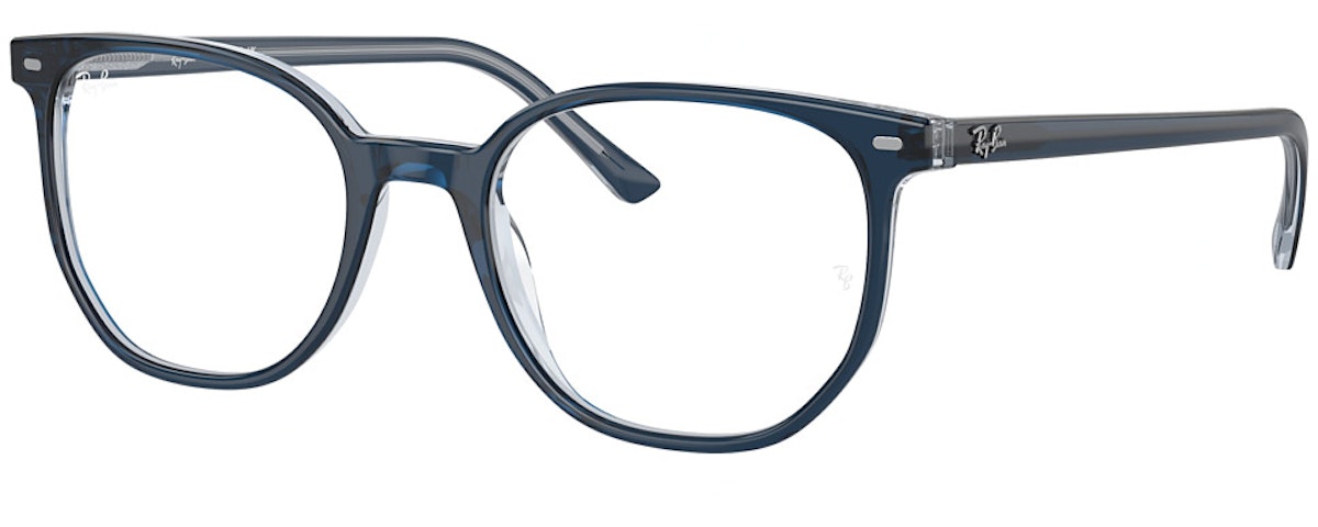 BLU ON TRANSPARENT BLU