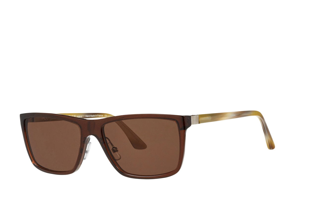 Chestnut Brown with Dark Brown Lenses
