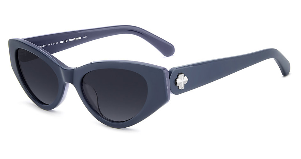 Kate Spade KS BRIA 2/G/S cateye sunglasses in Blue/Dark Grey Shaded