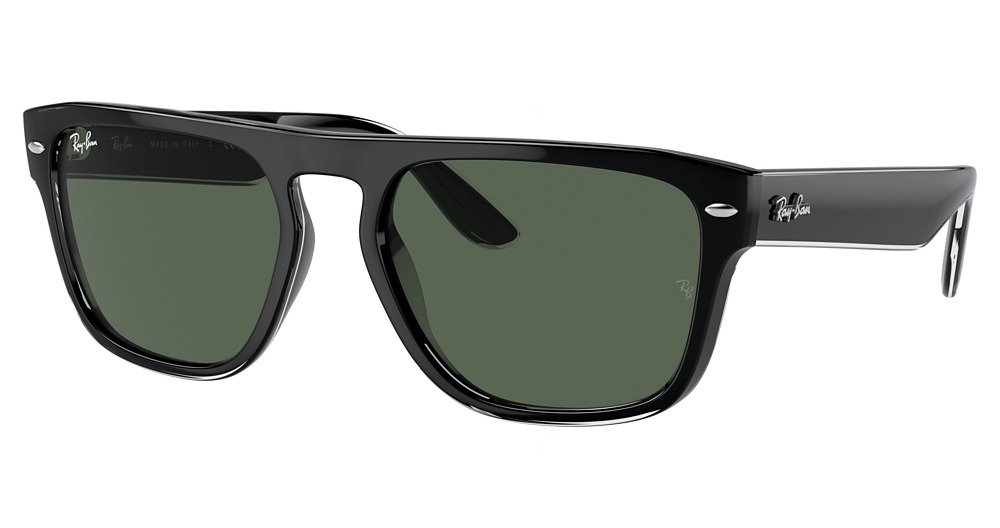 BLACK TRASPARENT BLACK / DARK GREEN