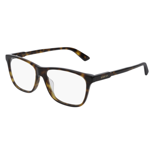 Gucci GG0492OA rectangle sunglasses in Havana