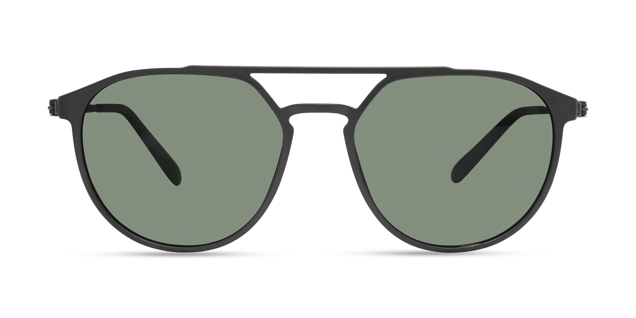 Modo 702 aviator sunglasses in Matte Black Sun Lens Cat. 3